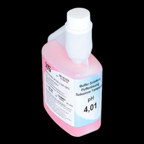 XS Basic pH 4.01 25°C (red), 250 ml autocal bottle Test solution1