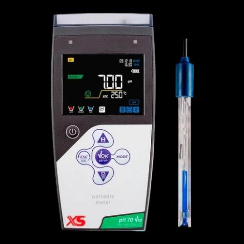 XS pH 70 Vio portable pH meter 201 T DHS electrode