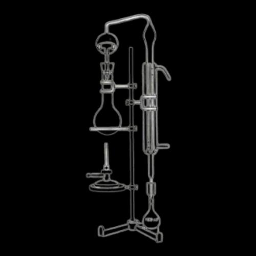 Distiller for alcohol (official EEC method) single gas