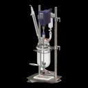 Lab reactor with glass lid and GMP valve0